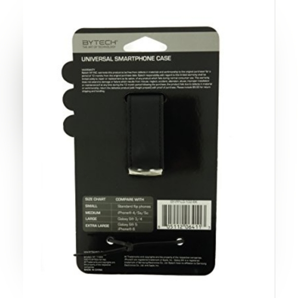 Bytech Large Vertical Universal Smartphone Holster Case – Compatible with iPhone - Picture 2 of 2
